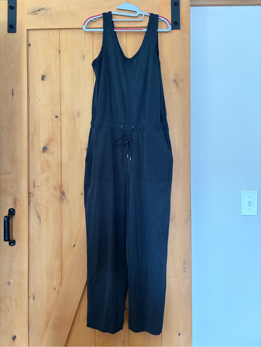 Lou & Grey Sleeveless Drawstring Jumpsuit